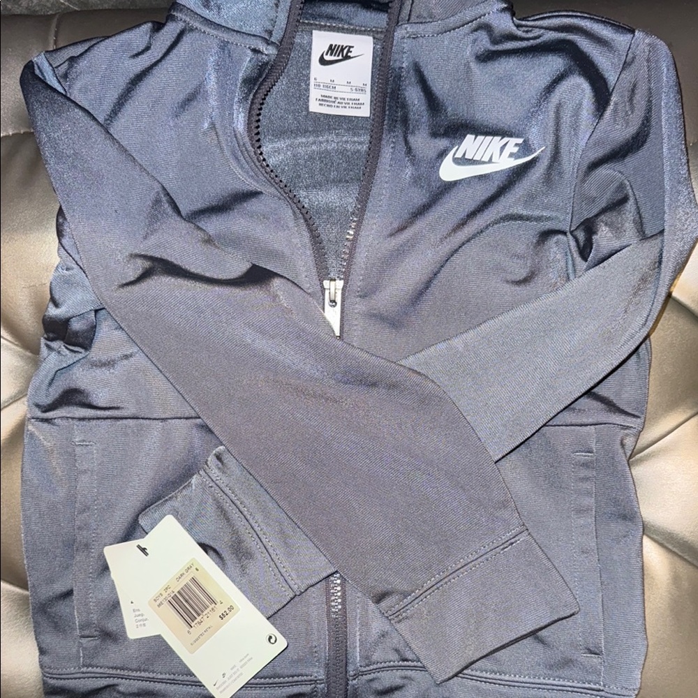 Nike Charcoal Full-Zip Hoodie